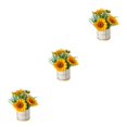 thumbnail image 3 of ZheElen Simulation Flower Set Stunning Floral Display With Minimal Effort Wide Range sunflowers 3Set, 3 of 6