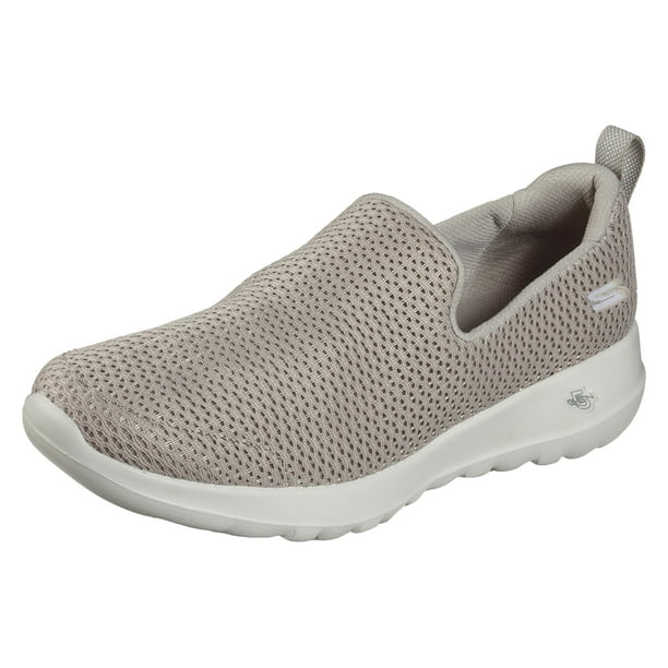 Zapatillas Skechers Go Walk Joy para mujer, color topo, 10 anchas