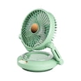 thumbnail image 2 of USB Desk Fan With Night Light,3 Speed Adjustable Table Fan,Quiet Office Bedside Fan,Portable USB-Powered Cooling Fan,Multi-Angle Desktop Fan For Home Computer Study Holiday Gifts, 2 of 8