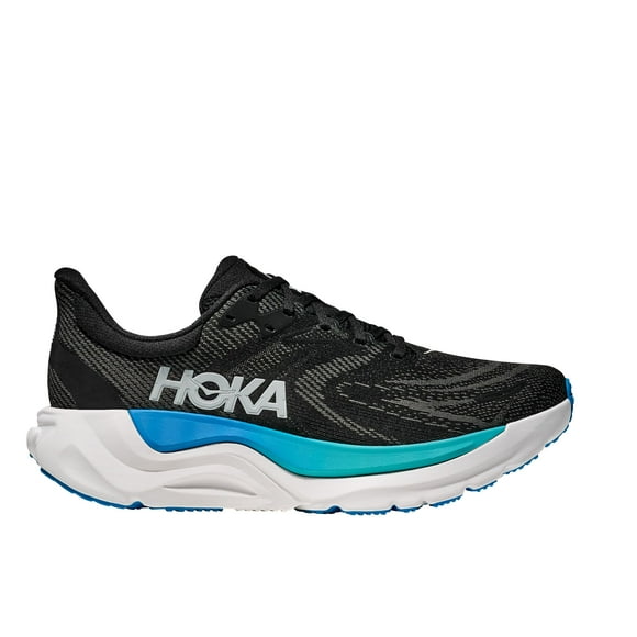 Hoka Espadrille Arahi 8 pour Homme, Noir/bleu Ciel, 9.5