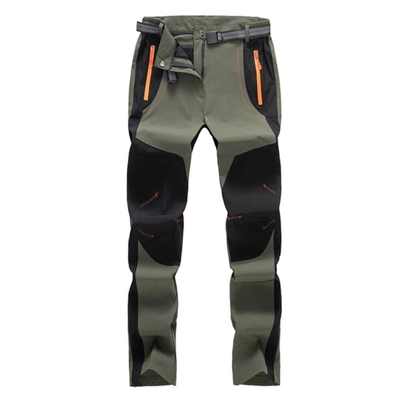 JUSLIO Pants for Women Plus Size Comfortable Casual Pockets Sweatpants Green 3XL