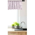 thumbnail image 3 of Ambesonne Snakeskin Print Window Valance, Wild Animal Girly, 54" X 18", Lilac Dark Magenta, 3 of 3