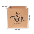 thumbnail image 2 of FONWILYO Sac en Papier Kraft Brun Réutilisable pour le Rangement des Fruits et Légumes, Pliable et Lavable, 2 of 8