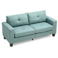 thumbnail image 5 of Glory Furniture Newbury Twill Fabric Modular Sofa in Teal, 5 of 6