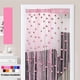 thumbnail image 1 of Cortinas de rosas para puertas - Divisores decorativos de borlas para salones de belleza, cortinas de privacidad de verano con diseño floral, 1 of 1