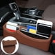 thumbnail image 4 of Organizador lateral para consola de almacenamiento de asiento delantero de coche, relleno de hueco para llaves y monedas Marrón rojizo, 4 of 9