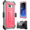 thumbnail image 4 of Samsung Galaxy S8 Case, SUPCASE Full-body Rugged Holster Case with Built-in Screen Protector for Galaxy S8 (2017 Release), Not Fit Galaxy S8 Plus, Unicorn Beetle Shield Series (Pink), 4 of 7