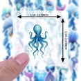 thumbnail image 6 of 35pcs-50pcs Colorful Stationery Stickers Ocean Kids Stickers Mermaid Graffiti Decals for Suitcase Luggage Phone, 6 of 9