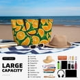 thumbnail image 5 of Gaeub Orange Beach Travel Bag, Multi-Pocket Beach Bag, Summer Vacation Bag, Beach Essentials Tote, 5 of 7