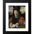 thumbnail image 2 of Jan Gossaert 11x14 Black Modern Framed Museum Art Print Titled - Portrait of a Merchant (C. 1530), 2 of 5
