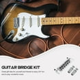 thumbnail image 4 of BEADCEST Pieza De Repuesto Guitar Bridge Con Acabado Plateado Para Guitarra Eléctrica, 4 of 8