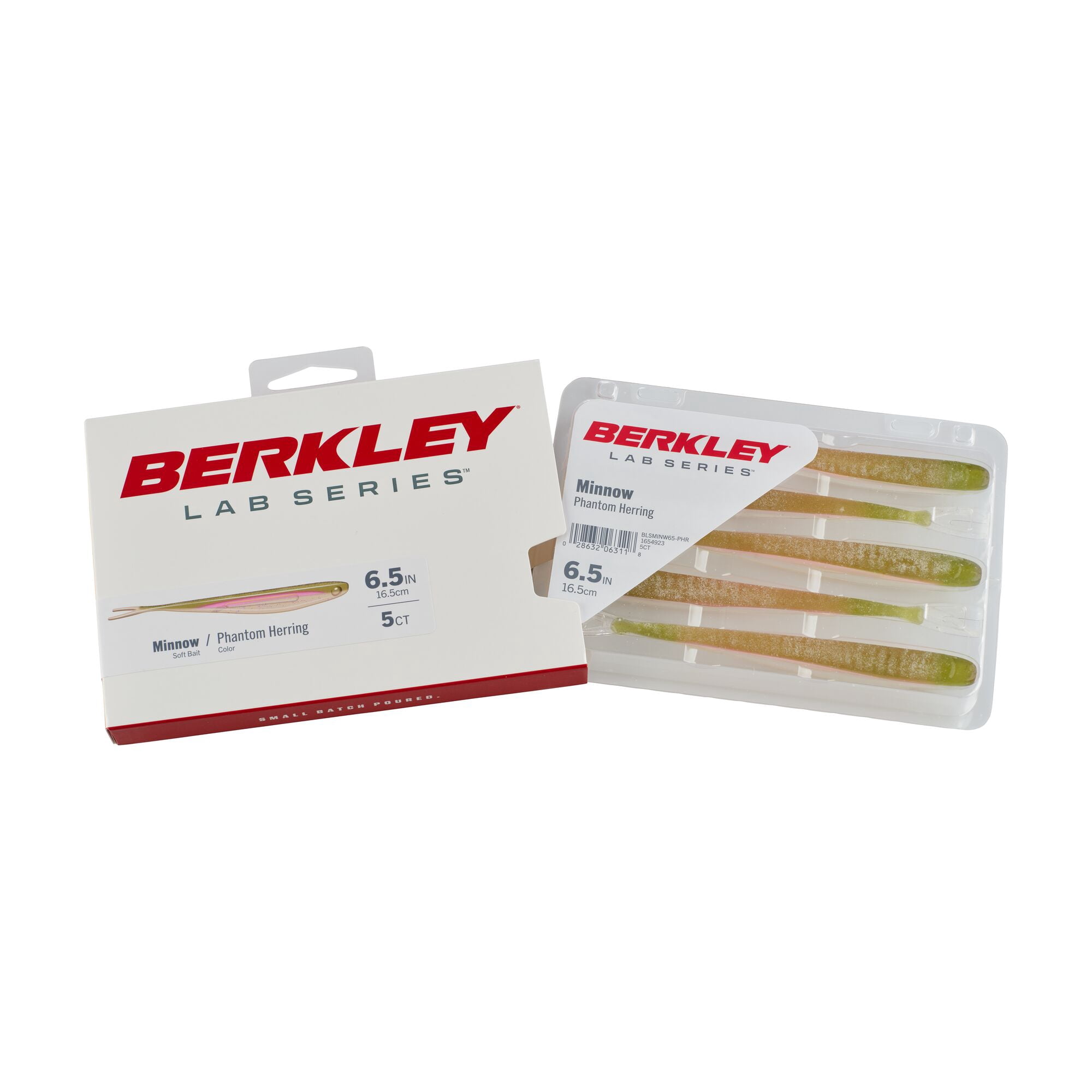 Berkley Lab Series™ Minnow, 6.5 in, Phantom Herring