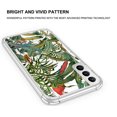 thumbnail image 2 of Parrots in Jungle Clear Case for Samsung Galaxy S21 Plus,Aesthetic Art Design Case for Men Women,Unique Trendy Transparent TPU Bumper Case Cover, 2 of 5