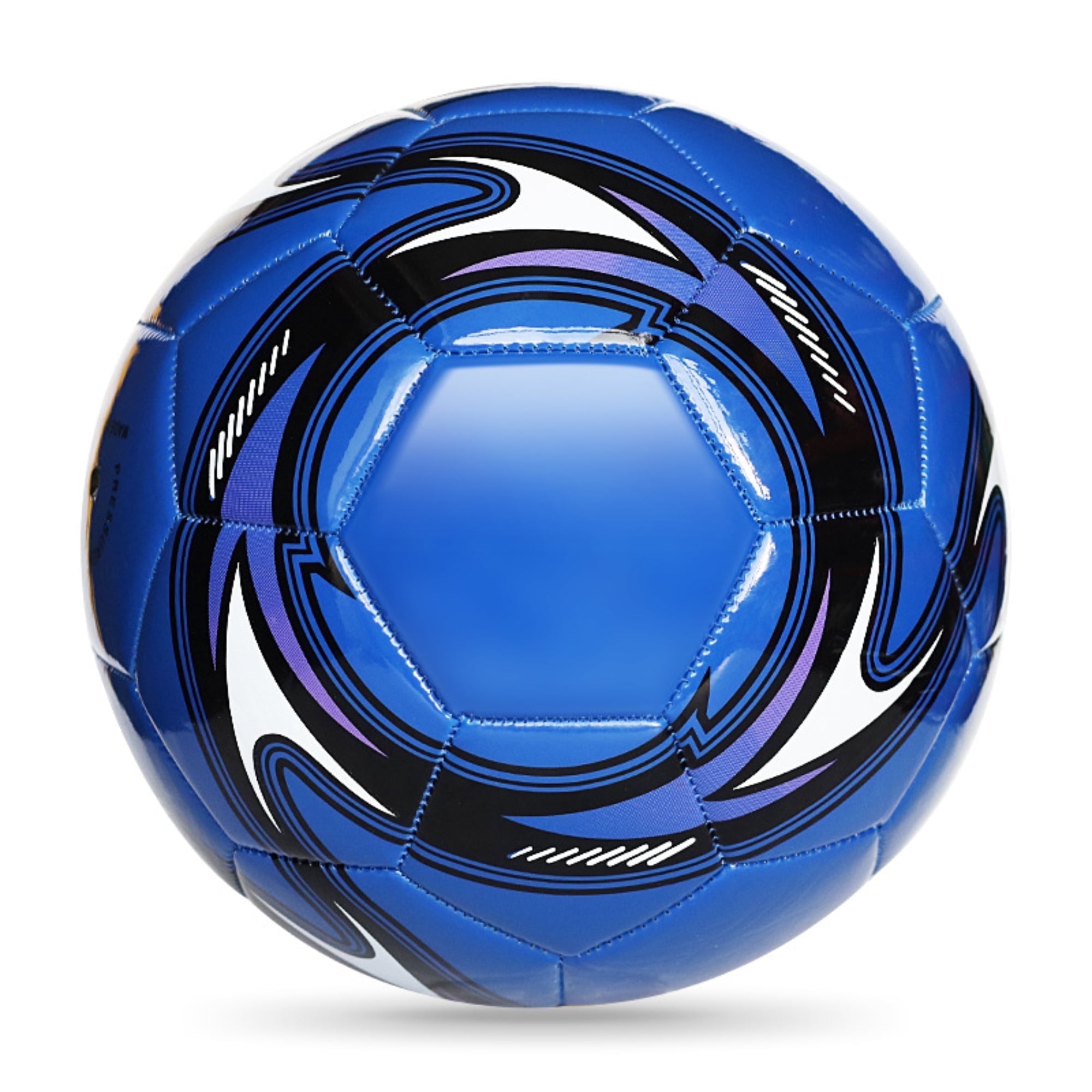BESTEK Official Size 5 Soccer Ball, Blue photo 1