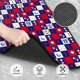 thumbnail image 3 of Fotbe golf Juego de 4 Tapetes para Auto con Estampado – Alfombrillas de Goma Reforzada, Diseño Antideslizante, Protección para Todo el Año – Vehículos, Autos, Camionetas y SUVs, 3 of 7