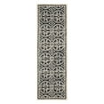 thumbnail image 6 of SAFAVIEH Cambridge Leslie Geometric Wool Runner Rug, Black/Ivory, 2'6" x 8', 6 of 9