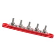 thumbnail image 1 of M8 5Power Distribution Block 300 Amp Rating BUSBAR With Cover Bus Bar For Car Boat Auto (1pc/2pcs), 1 of 9