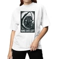thumbnail image 2 of Nine Lives Left: Cat vs Shark Women's T-shirt, 2 of 3