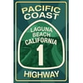 thumbnail image 4 of Highway 1, California, Laguna Beach, Pacific Coast Highway Sign (1000 Piece Puzzle, Size 19x27, Challenging Jigsaw Puzzle for Adults and Family, Made in USA), 4 of 4