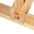 thumbnail image 5 of Room Divider Stand Natural 3 Panel, 5 of 7