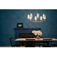 thumbnail image 6 of 52509BNB Kichler Lighting Adeena - 8 Light Chandelier In Traditional Style-24.5 Inches Tall and 36.5 Inches Wide-Brushed Natural Brass Finish, 6 of 9