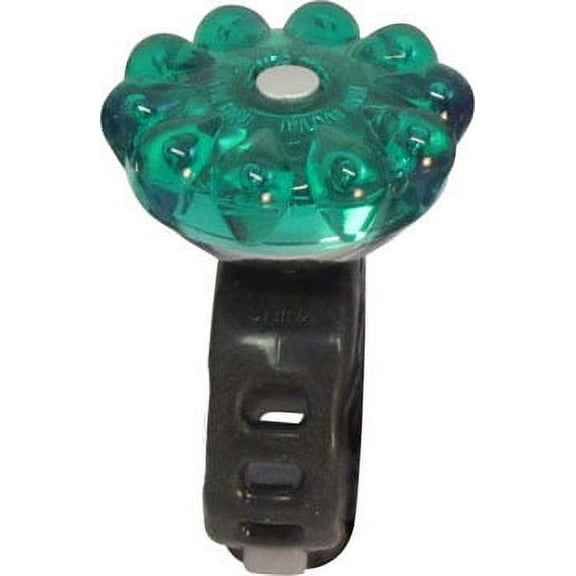 Incredibell Bling Adjustabell Handlebar Mounted Bell Twist Operation Emerald