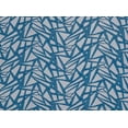 thumbnail image 2 of Zelouf Mies Abstract Geo Embroidery On Mesh  , Sewing, DIY, Crafts Fabric by the Yard, 974 Black/teal, 20 Yard, 2 of 2