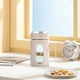 thumbnail image 4 of Elegante vaso de vidrio con caparazón de plástico de doble capa con tapa y asa, taza de oficina con aislamiento térmico de doble capa y fugas de té, tazas de negocios, vaso de oficina de vidrio de plá, 4 of 6
