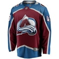 thumbnail image 2 of Men's Fanatics Samuel Girard Burgundy Colorado Avalanche Breakaway Player Jersey, 2 of 3
