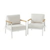 Better Homes & Gardens Wellsley 2-Piece Aluminum Outdoor Lounge Chairs Set by Dave & Jenny Marrs