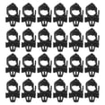 thumbnail image 4 of 50 clips para sujetar cables de coche, clips para arnés de cables, funda para gestión de cables, organizador de cables para coche, clips negros para cables, soporte para cables automotriz., 4 of 6