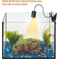 thumbnail image 3 of Lámpara de calor para reptiles DERCLIVE, lámpara para tortugas UVA/UVB con interruptor ajustable, lámpara de calefacción para acuarios giratoria de 360° para terrarios de tortugas, lagartos y, 3 of 8