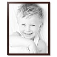 thumbnail image 2 of ArtToFrames 26" x 33" Walnut Picture Frame, 26x33 inch Brown Wood Poster Frame (WOM-4106), 2 of 8