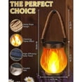 thumbnail image 5 of 1Pack Solar Lantern Outdoor Lights, Waterproof Dancing Flame Solar Lanterns Outdoor Light, Solars L, 5 of 5