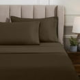 thumbnail image 4 of Superior Egyptian Cotton Deep Pocket 1500 TC Sheet Set, Queen, Mocha, 4 of 4