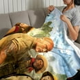 thumbnail image 3 of Jumanji anti-pilling, suave, ligera, esponjosa y acogedora de lujo para hogar y cocina – Perfecta para niños y adultos,130x150cm, 3 of 6