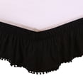 thumbnail image 1 of Advancent Faldas de cama elegantes, duraderas y fáciles de limpiar alrededor de la cama, sábana con cenefa, cubierta de base de cama con Juegos de cama, 1 of 6