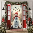 thumbnail image 6 of 35 X 71 Inch Christmas Door Cover - Christmas Day Door Decoration - Festival Party Decoration, 6 of 6
