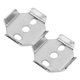 thumbnail image 5 of 2 piezas de herrajes de montaje para toallero de baño, soporte de repuesto para toallero de baño, accesorios de baño, artículos esenciales para el baño, 5 of 6