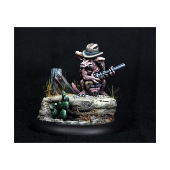 Reaper Miniatures Leather Hide - Armadillo Man New