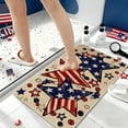 thumbnail image 6 of 4th of July Patriotic Welcome Doormat Retro American Flag Stars Stripes Door Mat Indoor Outdoor Home Kitchen Decoration,23.62x15.75 Inch, 6 of 6