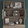 thumbnail image 3 of Scranton & Co Engineered Wood 36W Bookcase Hutch in Modern Hickory, 3 of 7