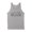 Gray, variant on Skyline Abu Dhabi Tank Top Unisex Large White