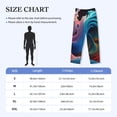 thumbnail image 4 of Pofeuu Vibrant Fluid Motion Art Print Men's Pajama Pants, Soft Lounge Pajama Pants with big pockets for Men Plaid Pj Bottoms-Large, 4 of 6