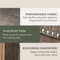 thumbnail image 4 of Maven Lane Adrien Backless Saddle Kitchen Stool, Walnut Finish, Set of 4, 4 of 6