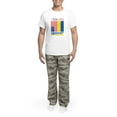 thumbnail image 5 of CafePress - I Stand With Ukraine Support Ukrainian Ame Pajamas - Men's Light Loose Fit Cotton Pajama Set, 5 of 7