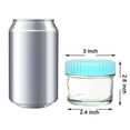 thumbnail image 2 of Youngever Glass Baby Food Storage, 4 Ounce Stackable Baby Food Glass Containers with Airtight Lids, Glass Jars with Lids, 8 Coastal Colors (8 Pack), 2 of 5