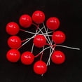 thumbnail image 3 of Bgsha 20pcs Golden Ball Cake Topper Birthday Party Cupcake Topper for Cake Decor, 3 of 7