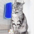 thumbnail image 3 of Cepillo de masaje para gatos, peine, esquina de pared, autoafeitadora, suministros para gatitos, juguete duradero, 3 of 4