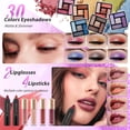 thumbnail image 2 of Kit de maquillaje Color Nymph Girls con funda de tren, 24 piezas de cosméticos, 2 of 8
